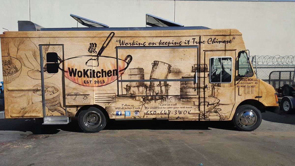 The <a href="/WoKitchenFood/">WoKitchen</a> and <a href="/bonitopoke/">Bonito Poke</a> food trucks are serving lunch today from 11am to 2pm at Nelson Rising Lane in Mission Bay.