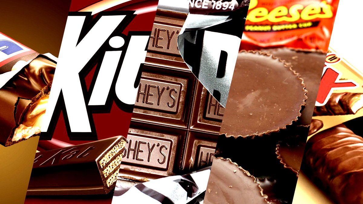 Brackify's tweet image. Check your Fitbit at the door. Today is a cheat day. #hersheys #reeses #fitbit #getthosestepsin brackify.com/bracket/1223/T…