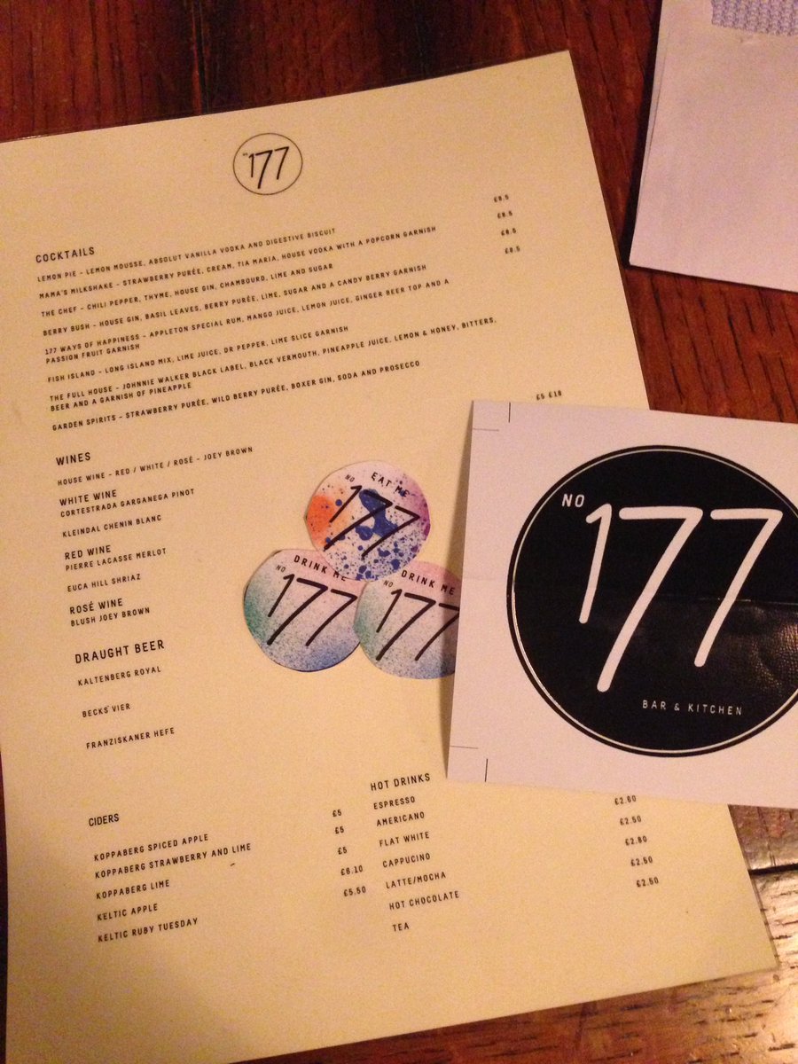 Clarissa_ITC's tweet photo. Time to start trying their wares - Lemon Pie cocktail declared a @number177bar special 🍋😋 https://t.co/LF6wcZmgy7