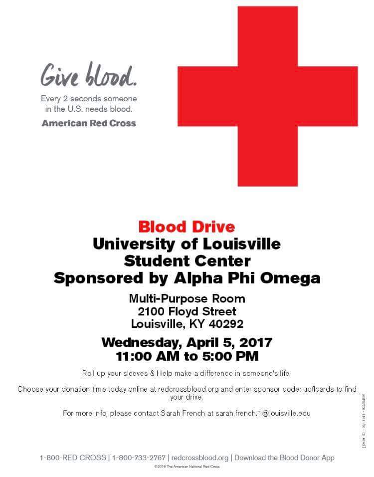 APODeltaTheta's tweet photo. April 5th, APO will be hosting it's Triple Threat Donor Drive! Please join us in the Multi-Purpose room inside the SAC to help save lives! https://t.co/xSmfLON8q3