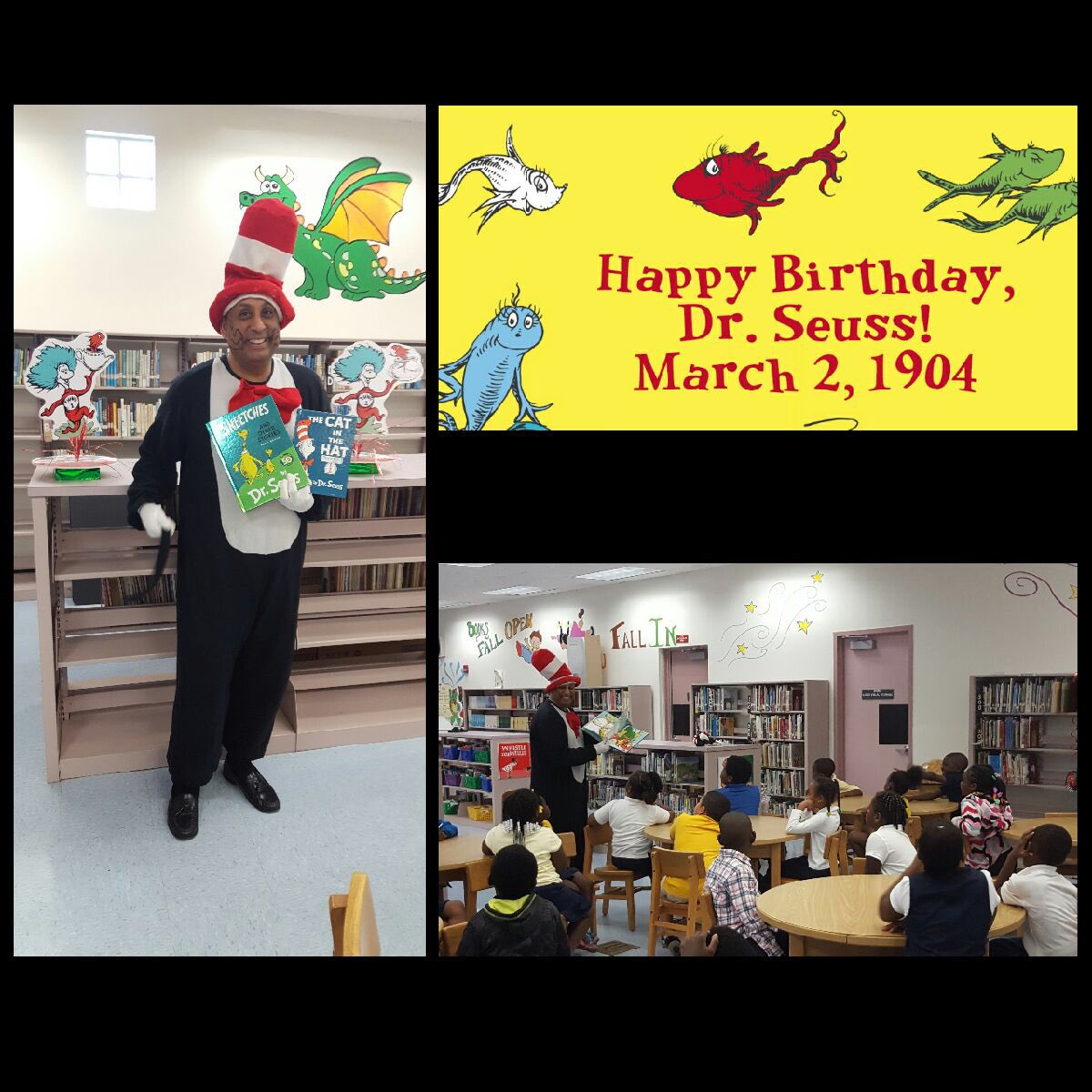 ParkLorah's tweet photo. LPE celebrating Dr. Seuss https://t.co/YpIzViDsMR