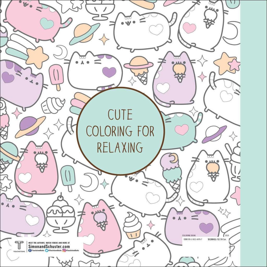 ColorForFun's tweet image. Pusheen Coloring Book adultcoloringbooks.club/portfolio-view…
