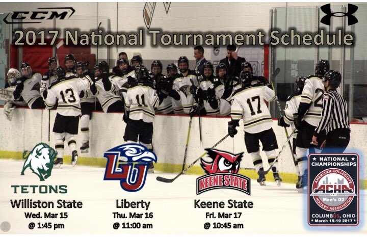 Lindenwood_ACHA's tweet photo. Your Lions National Tournament begins Mar 15th!! #13Days #LionPride #LikeNoOther #Columbus2017 #Nationals2017
(Picture by @kchandler80) https://t.co/QhVie2nm5l