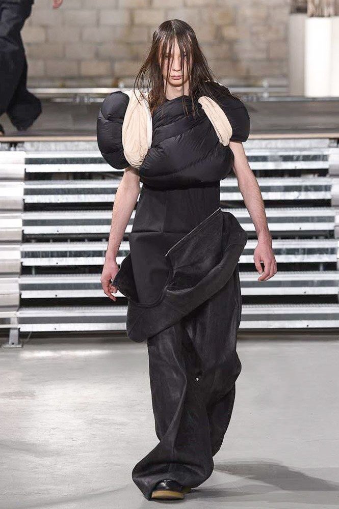 Rick Owens 
Fall 2017 Menswear