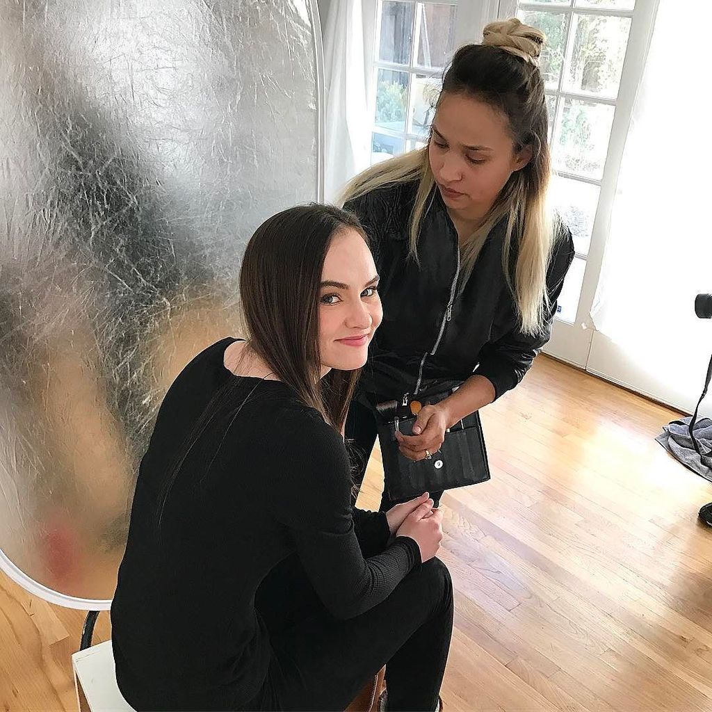 TAPGiveBackLA's tweet photo. Touch up💇🏻💄of Actress Madeline Carroll @madscarroll2 #madelinecarroll with Marlene Esmeral… https://t.co/aeaRzmic6U https://t.co/jGFq1h6mvx