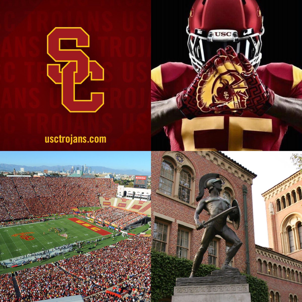 Honored to receive an offer from the University of Southern California on my birthday! #FightOn