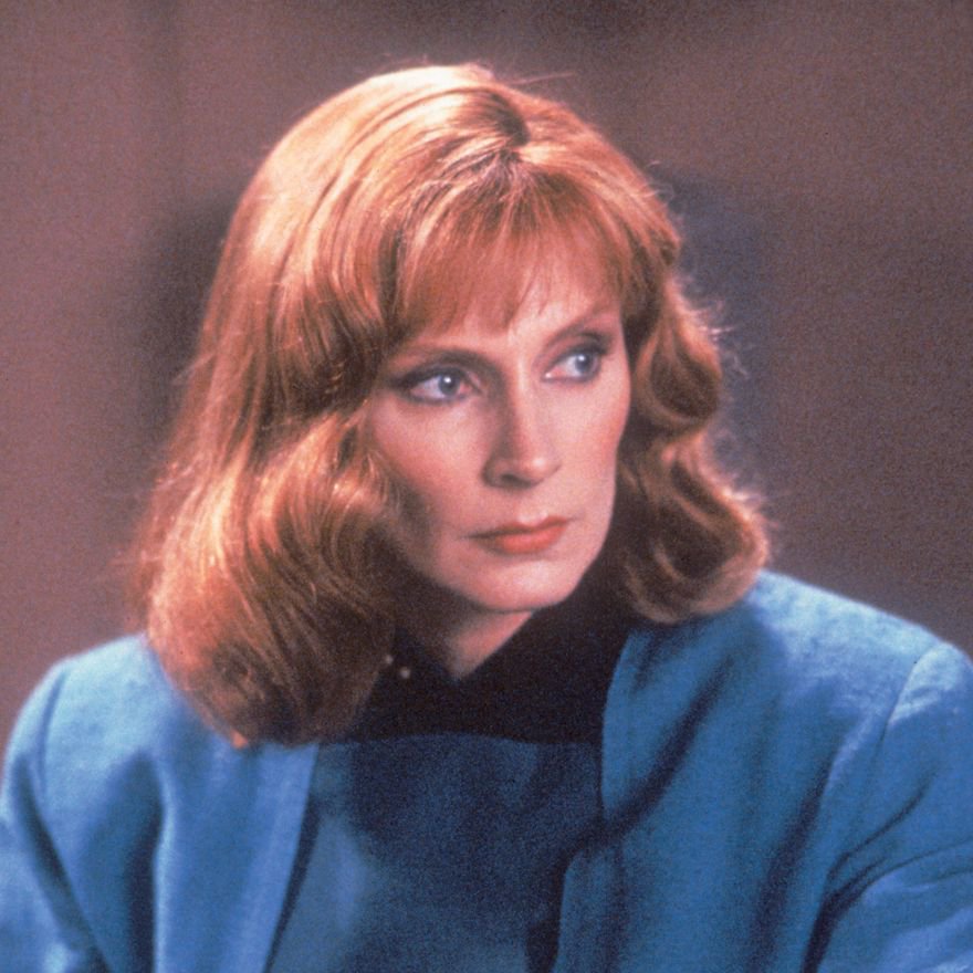 Help us wish a very happy birthday to   who played Dr Beverly Crusher! 