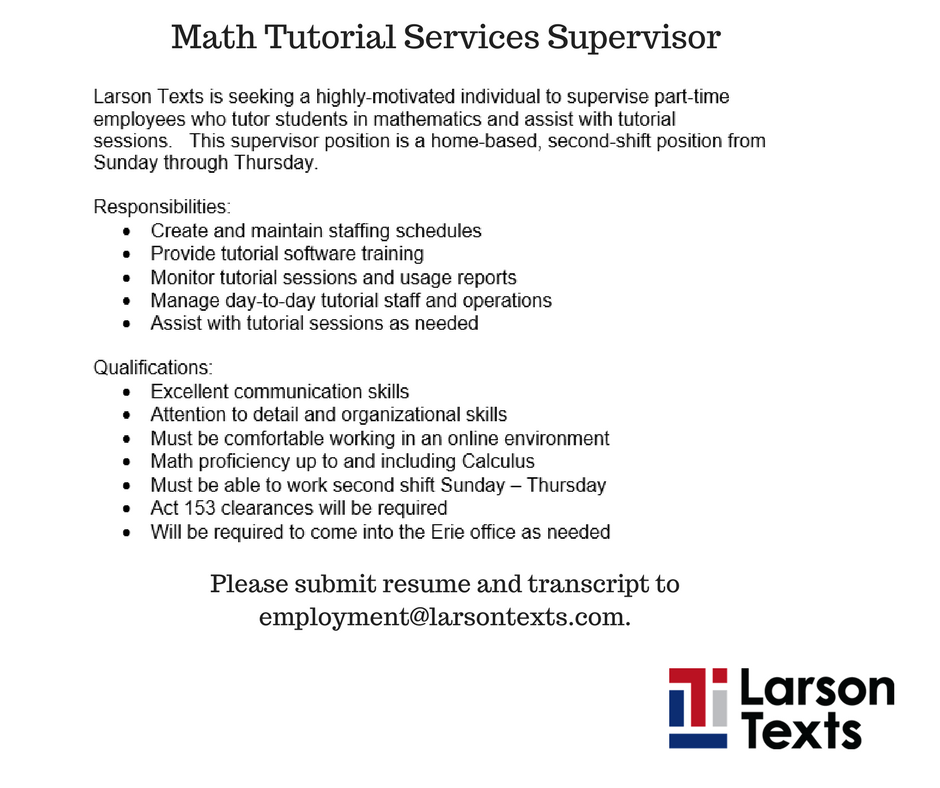 LarsonTexts's tweet photo. We're looking for three individuals to join our team. See images and https://t.co/AQPT3AGoH9 for more. #LarsonTexts #EriePA https://t.co/x63gcYQqQY