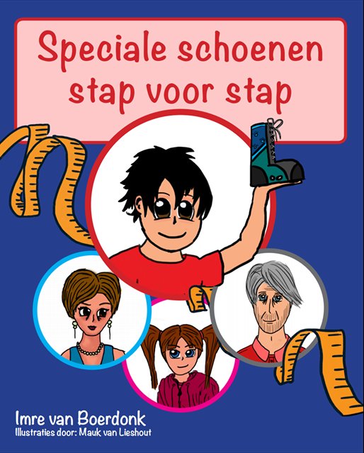 Het eerste kinderboek over orthopedische schoenen!
Speciale schoenen, stap voor stap  speciale-schoenen.nl  

Binnenkort online !