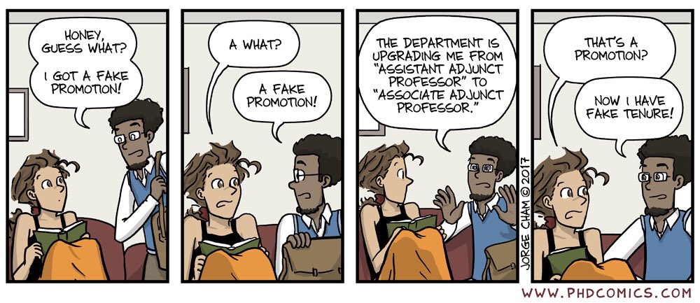 PHDcomics's tweet photo. Promotion https://t.co/gjc4mf4KAV https://t.co/eIj2B3B8fk