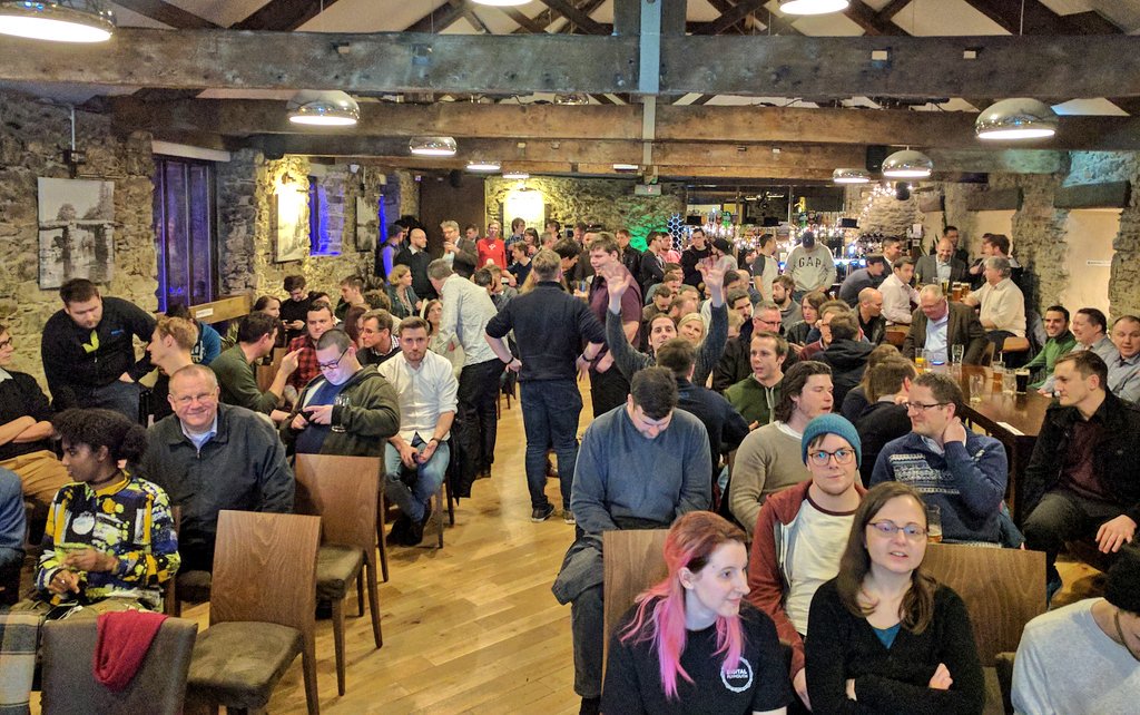 DigitalPlymouth's tweet photo. What a crowd. You're all awesome! #DigitalPlymouth https://t.co/nwm54LrzWO