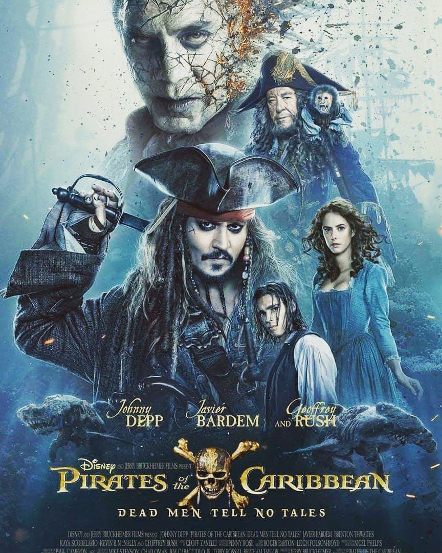 Pipoocar's tweet photo. Piratas do Caribe: A Vingança de Salazar , oq vocês acharam do poster ?! https://t.co/w30O4iqzhX