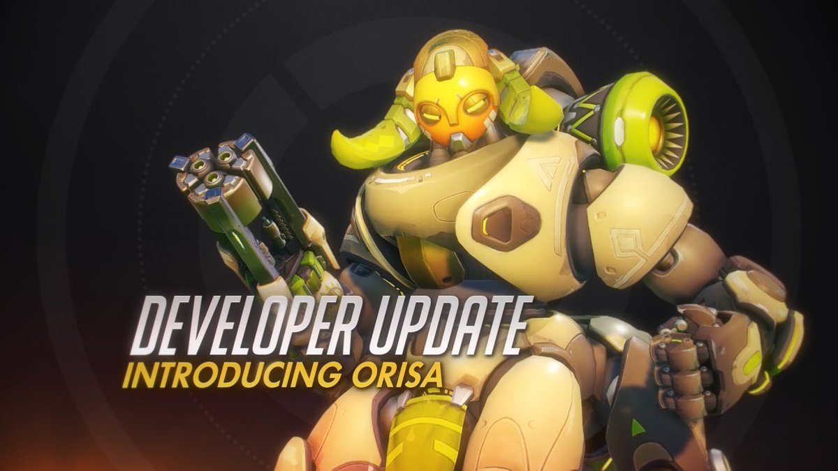 overwatchking's tweet photo. Jeff Kaplan talks about Orisa's backstory, design and her mechanics in the latest developer update. https://t.co/W8UL8ZFOpL https://t.co/WCayPb7BIg