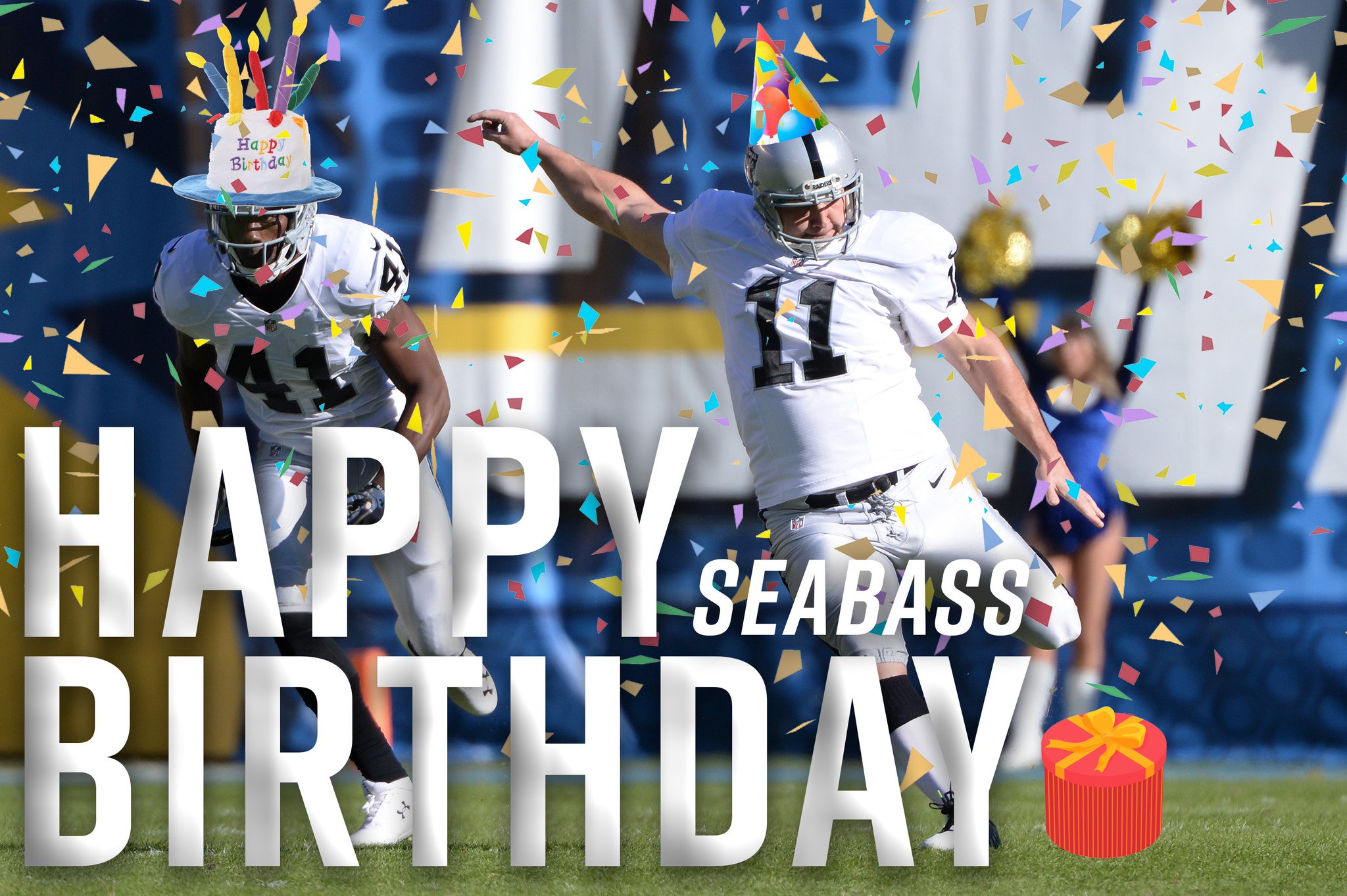  join us in wishing Sebastian Janikowski a very happy birthday! 