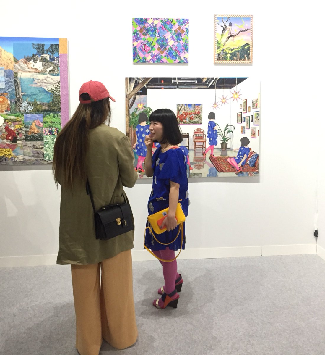 StylishFlaneuse's tweet photo. Art Imitating Life @thearmoryshow Preview Day #fashionlovesArt https://t.co/MllBDObjzB