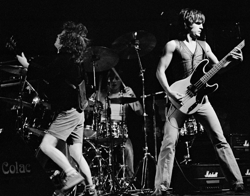 BassPlayerNow \"Happy Birthday to early AC/DC bassist Mark Evans! acdc 