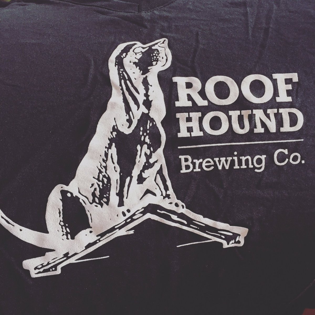 Just got my <a href="/RoofHoundBrewCo/">Roof Hound Brewing</a> tshirt! We're gearing up for anothe TrALE Run!