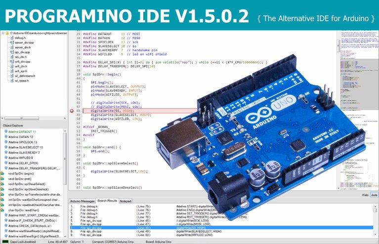 PROGRAMINO's tweet image. New PROGRAMINO IDE for Arduino is online (Version 1.5.0.2)
@ArduinoOrg @arduino @ESP8266 @Elektor @hackadayio @tech3dge @ElektorDE
