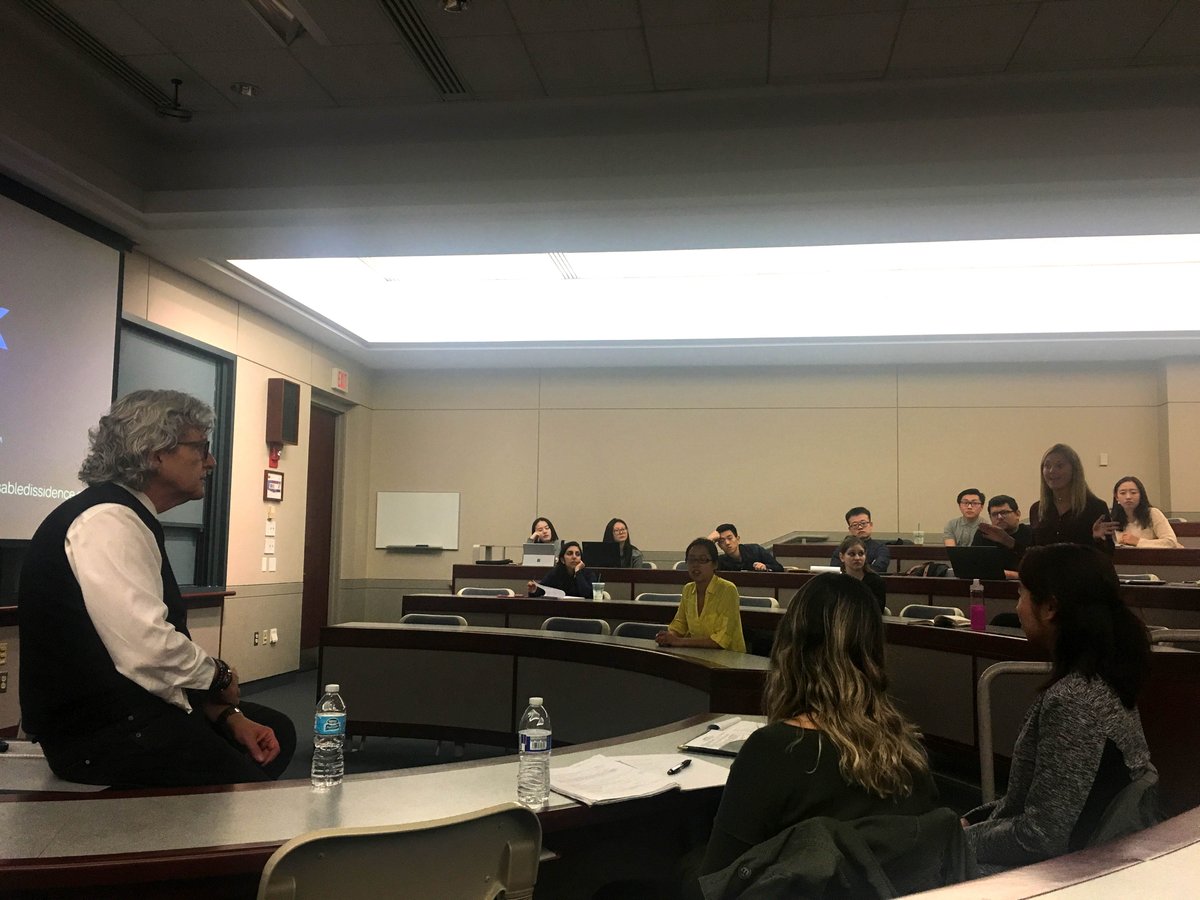David Sable's talk yesterday at BU. Glad to have you guys there! <a href="/BUQuestrom/">Questrom School of Business, Boston University</a>