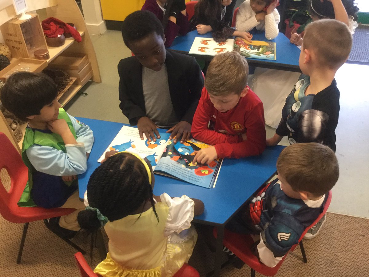 firsprimarysale's tweet photo. #RecKP #Year4SC Having so much fun sharing stories for World Book Day! #WBD https://t.co/10gATjKx8l