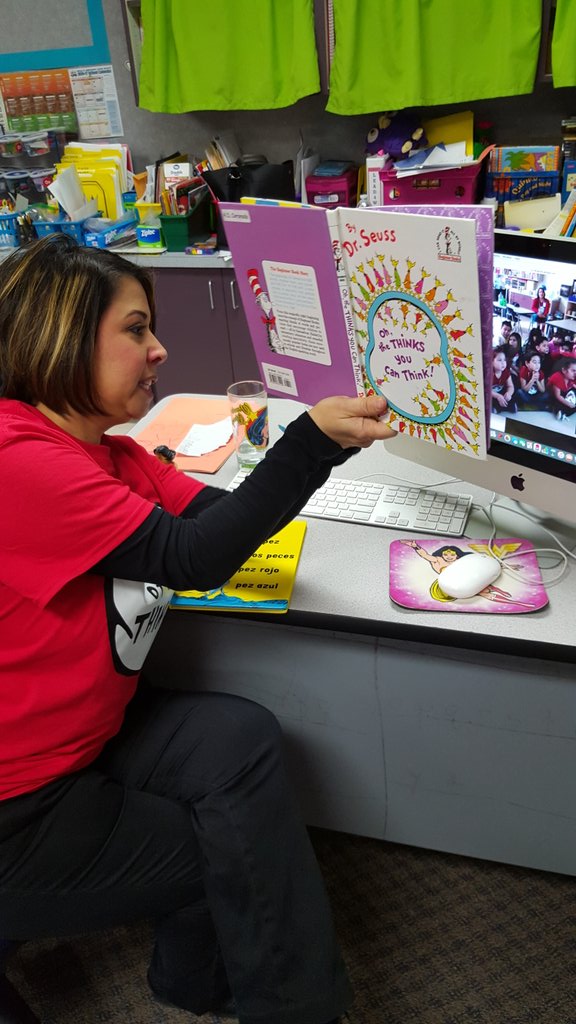 MrsCoronado4's tweet photo. We had our first Google Hangouts experience today with GrayElem PreK. We ❤ed it! #perfectlyprek #gentryproud #publicschoolproud https://t.co/dmK0pJlCUm