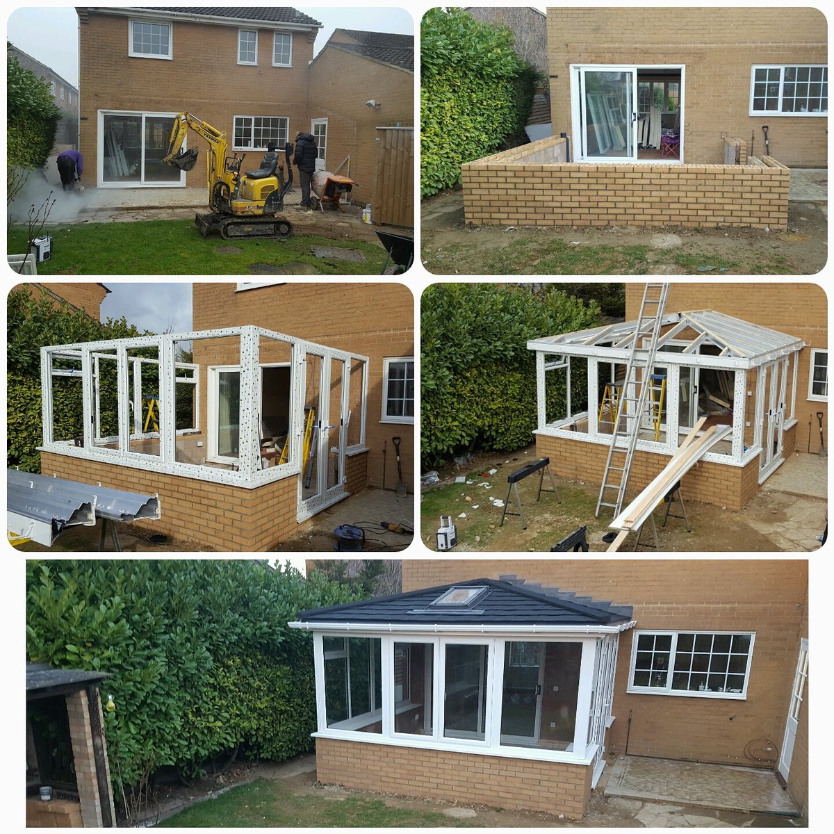 ExteriorsInfo's tweet photo. One of our recently completed jobs.
New #conservatory built from scratch with
#insulatedconservatoryroof
#kingfisher #windows #doors #Upvc https://t.co/W9HggyvAIZ