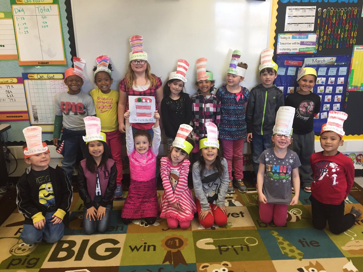 Riggs2Mrs's tweet photo. Celebrating Dr. Seuss' birthday. #isdstrong #ottcubstrong https://t.co/FxvTtLUixx