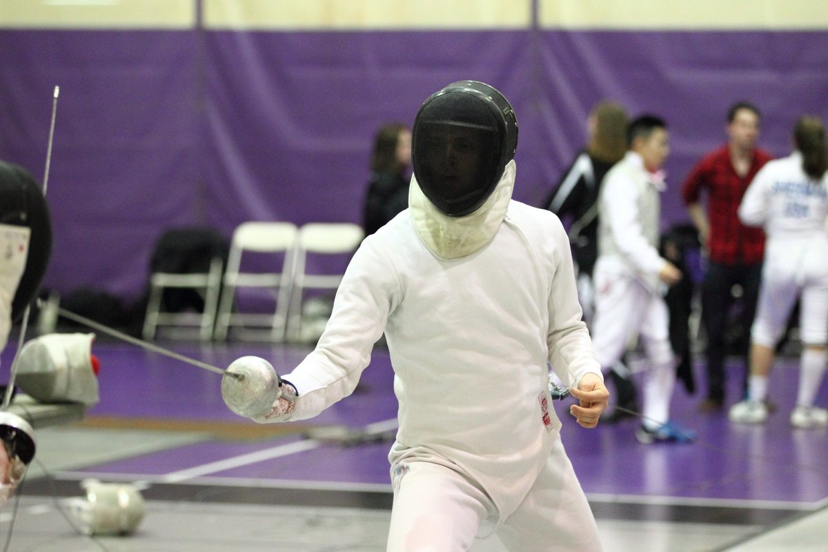 Violet_Nation's tweet photo. Everyone from @nyu_fencing has been putting in work this year! Congrats Engel and Cunningham for their 2nd UAA weekly honors of the season! https://t.co/W6aZXDbmrS