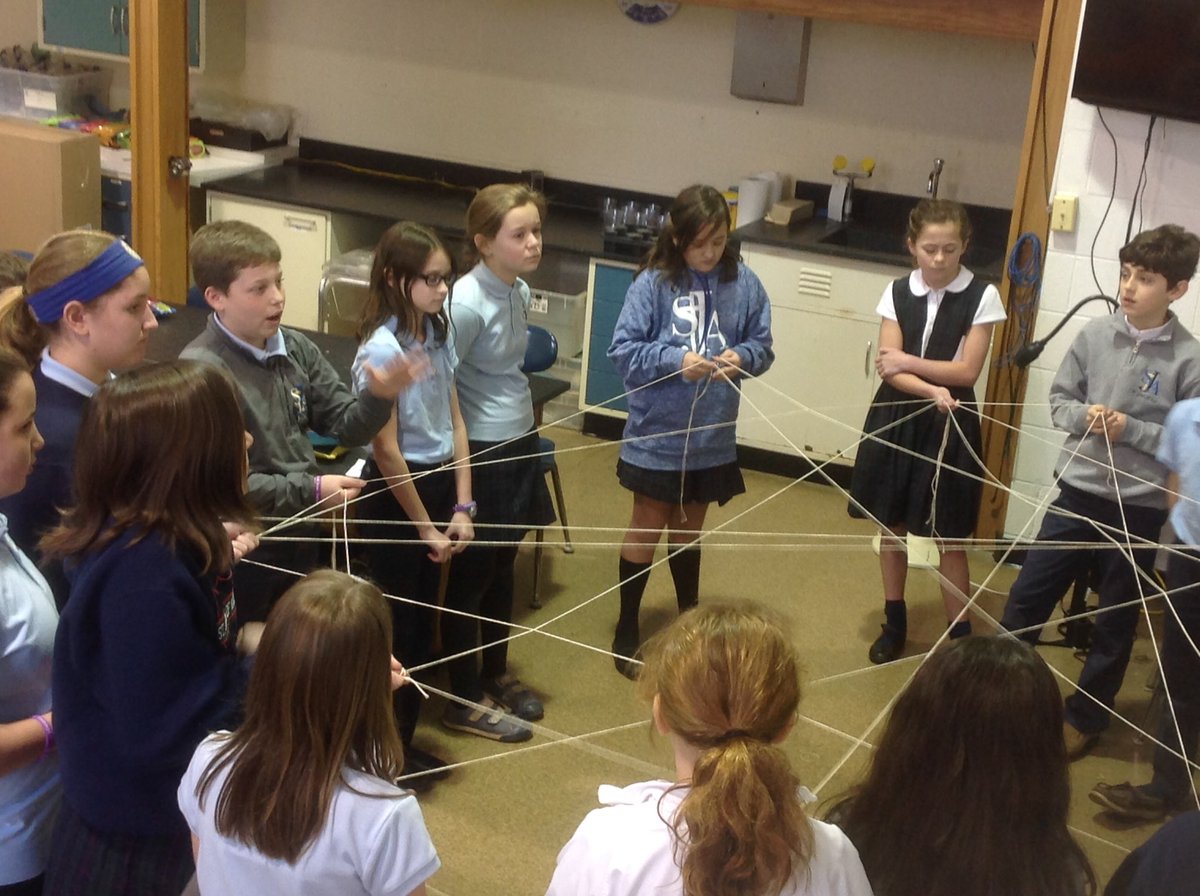 SJACrsdrsLib's tweet photo. @Sjacrusaders5 Exploring the relationships of organisms in an ocean ecosystem. #foodweb  #sjacrusaders https://t.co/dGTBRIxZbY
