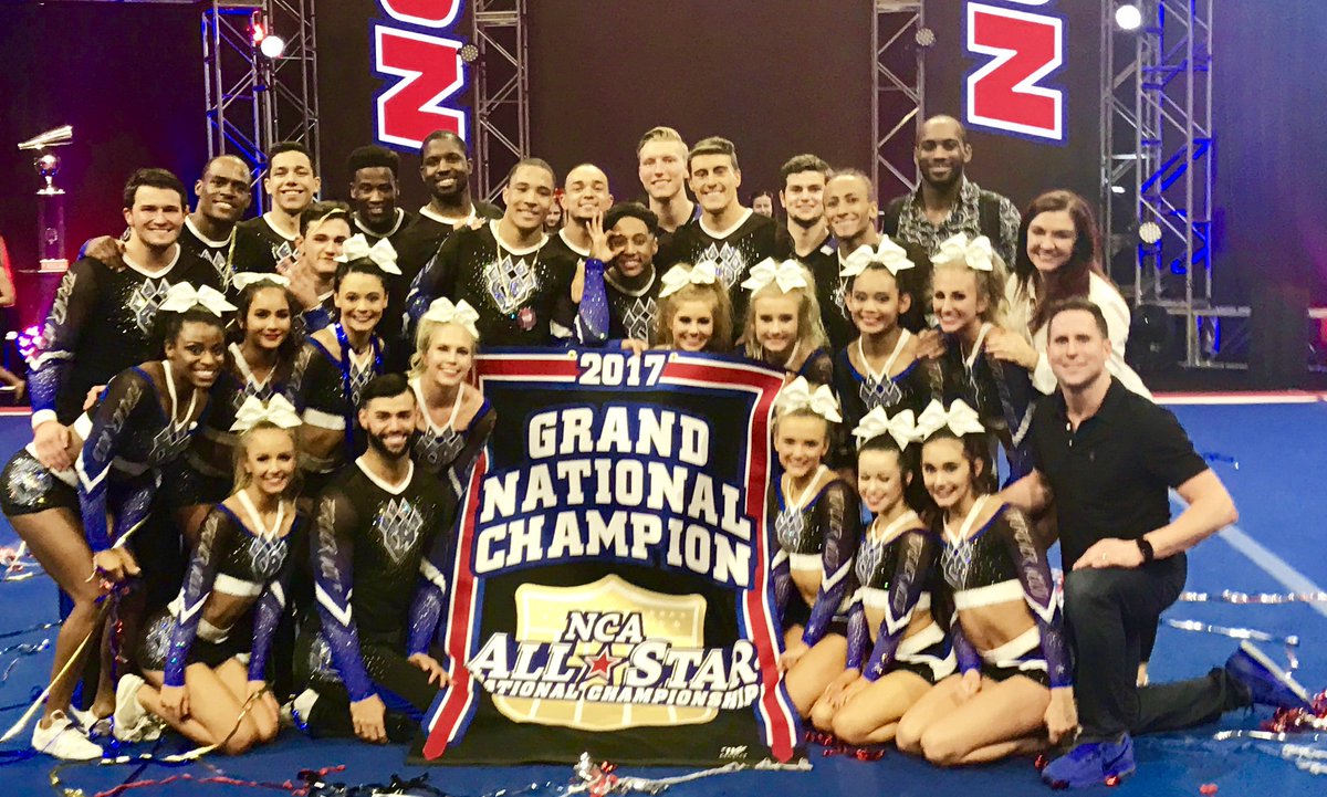 CA@NCA: 14 wins by 4 gyms, Grand Champs (our #8), 2 Lvl Champs, 6 Summit Bids. All most by any program. NCA Tiny/Mini Natls still to go!