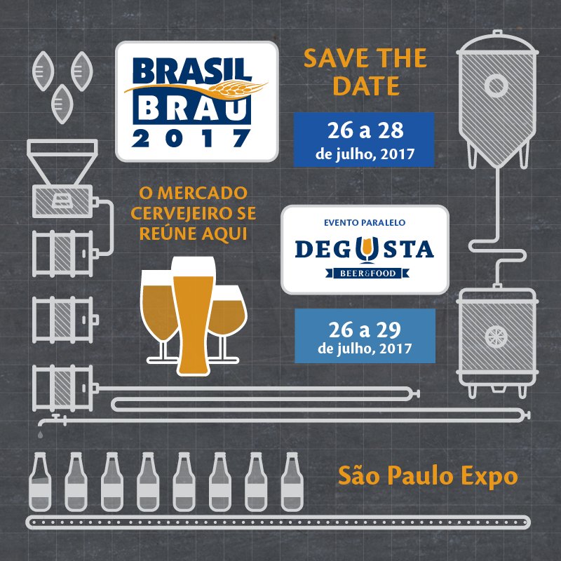 Seja um expositor e posicione sua marca entre os grandes nomes da indústria cervejeira na Brasil Brau e Degusta Beer &amp; Food!