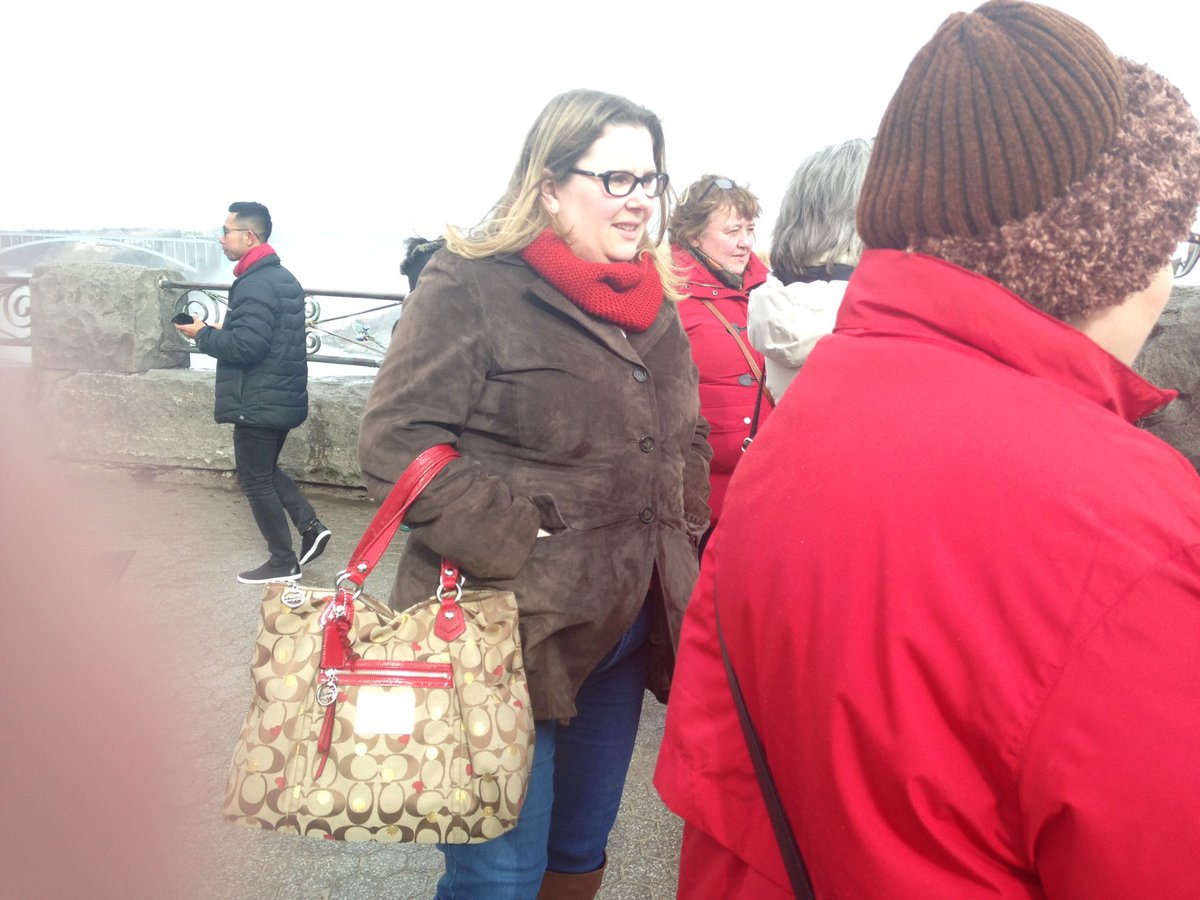 PCs enjoying Niagara Falls before 4 days of meetings
