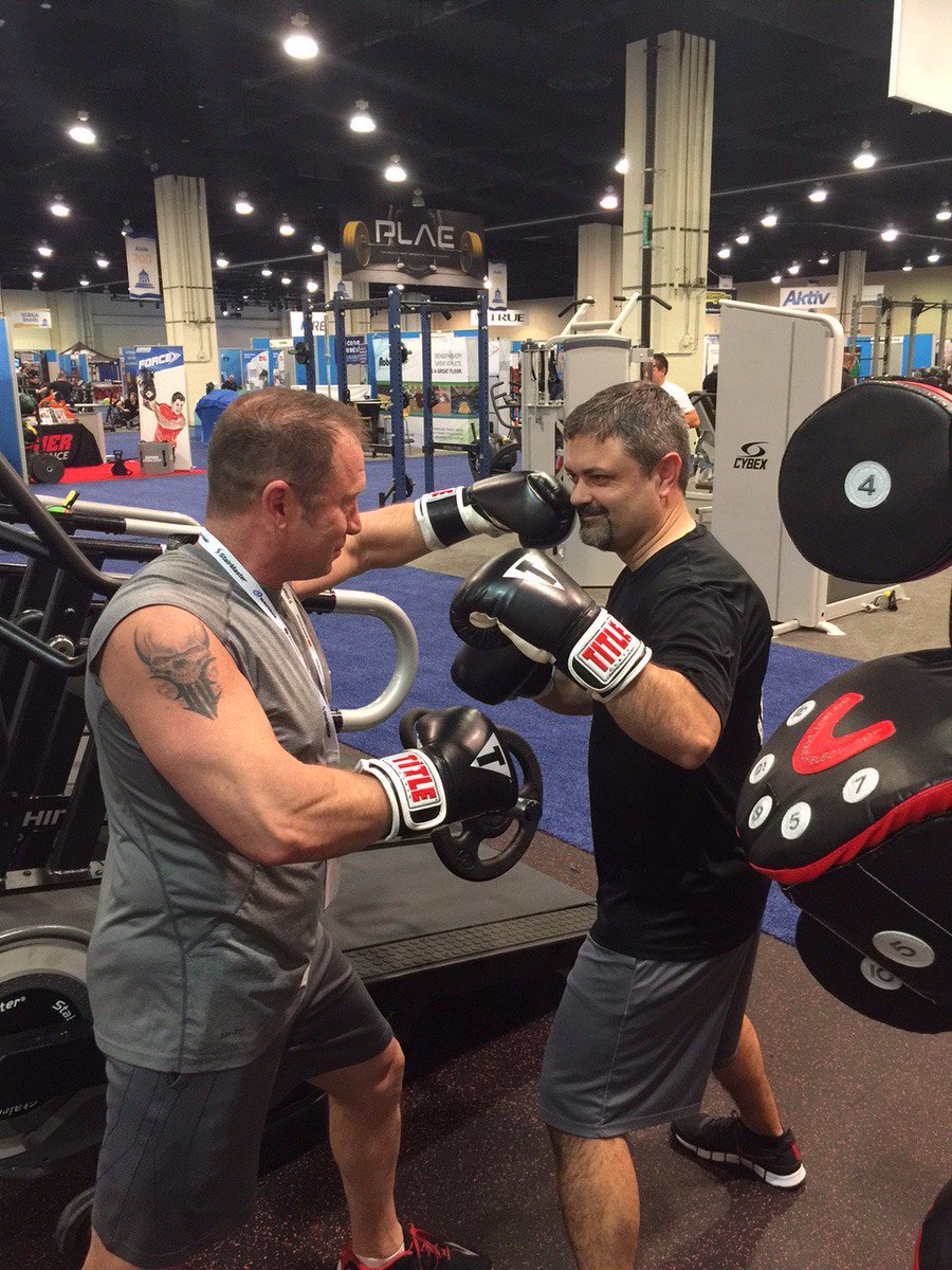 StairMasterSays's tweet photo. Design Fitness and University of Cincinnati duking it out at early morning workouts at NIRSA last week! #nirsa2017 #StairMaster https://t.co/QjpnzhgFsP