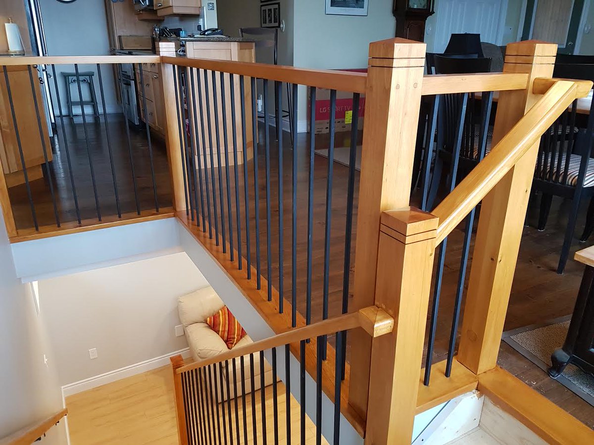 CCALRenovations's tweet photo. Just cutting a hole in the floor &amp; putting a staircase where once there was nothing. No biggie. #homerenovations #ygk #ygkrenovates https://t.co/q1oE0juX82
