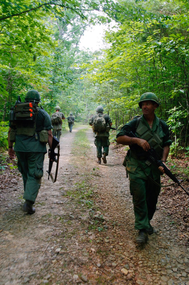 DailyReenactor's tweet image. Vietnam War reenactors in Virginia