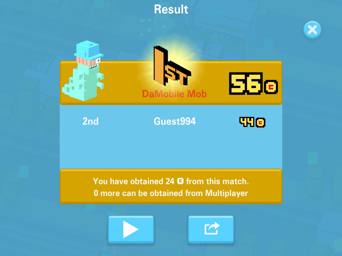 DaMobileMob's tweet photo. #disneycrossyroad multiplayer! Currently in Soft-Launch! #disneycrossyroadsea #disney #readytocross #gogame #dcrsea https://t.co/A3T8kOrnBs https://t.co/Go0ElMD5YX