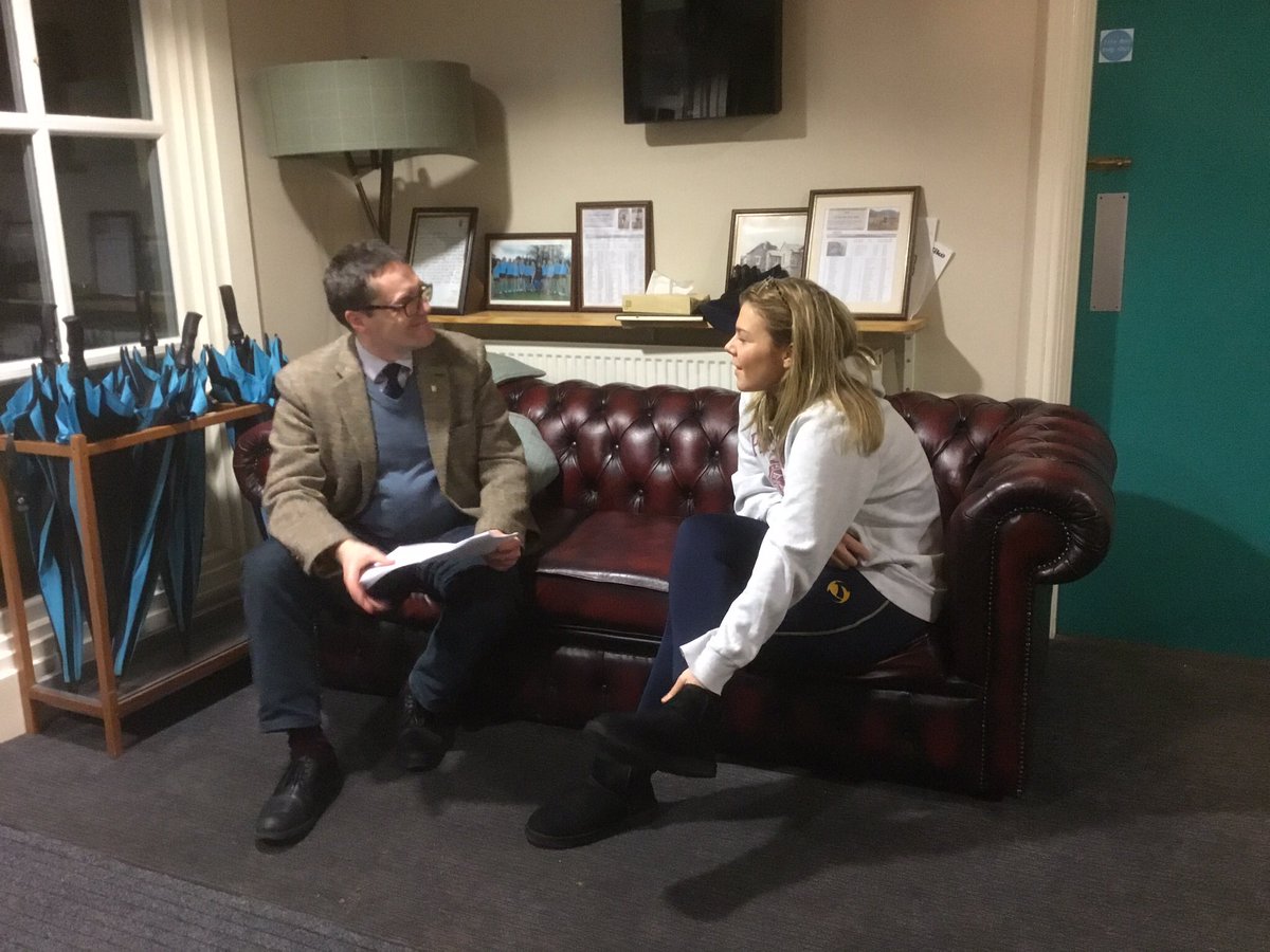 Robertson_Sed's tweet photo. Mr Sweeting preparing Eliza for Sunday's Confirmation Service #ConfirmationPreparation https://t.co/xyFrEyfaNA
