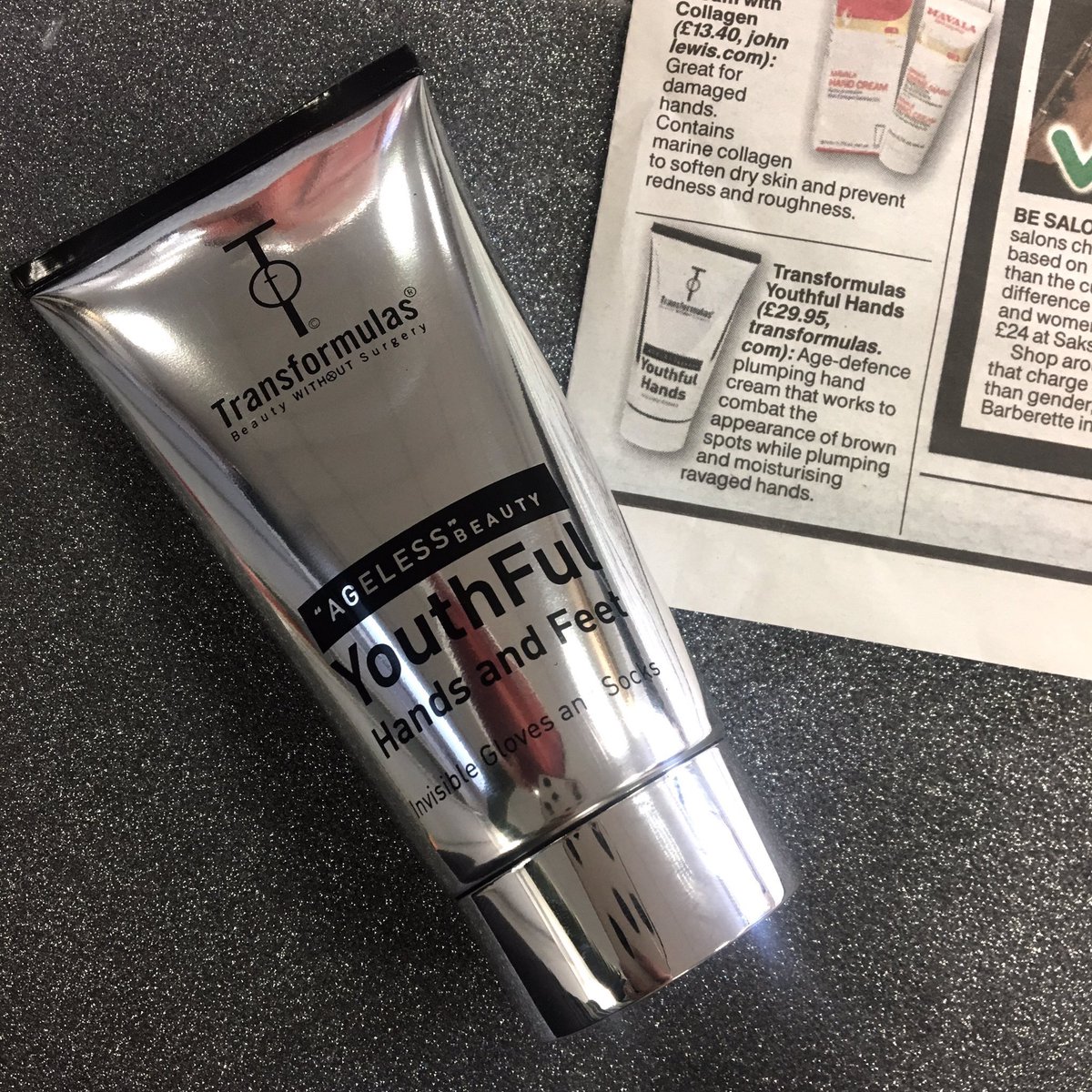 Transformulas's tweet photo. The BEST hand creams in today's @TheSun, featuring #Transformuls #YouthfulHands π€πΌ https://t.co/woEUUSbFCa
