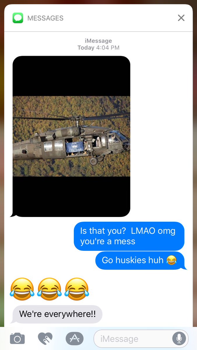 Golden_Hippie's tweet photo. so my cousin who's in the airforce graduated from UCONN &amp; when he found out I got accepted he got happy &amp; texted me this of him 😂 https://t.co/v6jdSlWChD