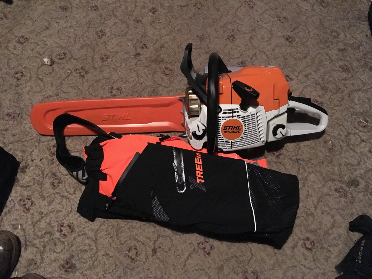 CCOS's tweet photo. New tools and gear. #MS362 #Stihl https://t.co/2Ec5M2ny4E