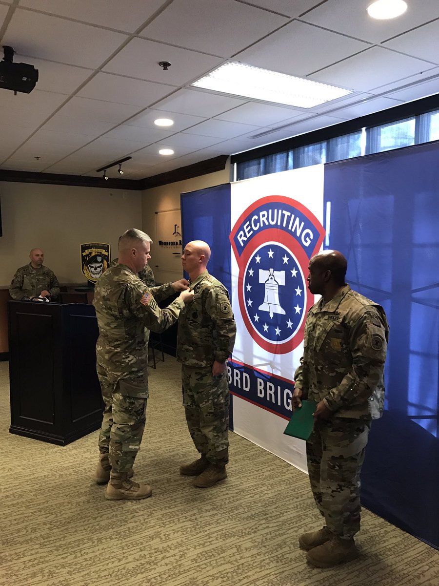 Columbus_BN_CSM's tweet photo. Pioneers led the way at the 3rd BDE Annual Awards Board. 1SG of the Year 1SG Stroud and Center Leader of the Year SFC LaRossa. https://t.co/MxldwhN3wP