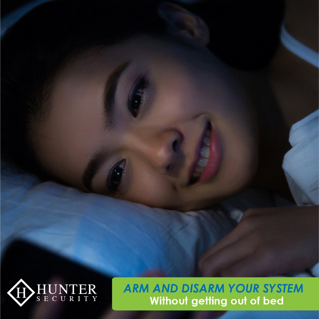 Hunter_Security's tweet photo. The Virtual Keypad App makes it so easy to arm/disarm your security system, you don't even have to get out of bed to do it! #HunterSecurity https://t.co/Cyp1Ywj4UL