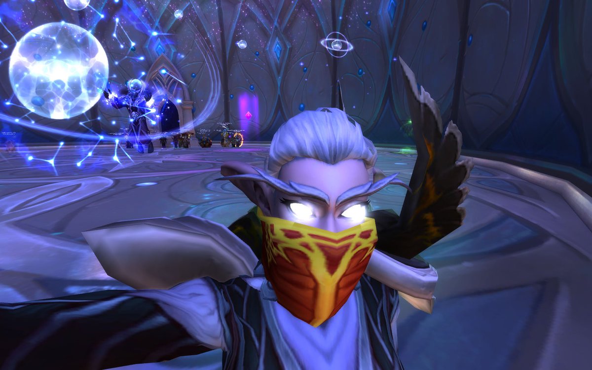 Belona_Nozdormu's tweet photo. Most beautiful #fight in #nighthold. #Starcaller #Etraeus <3 #goingdownnow #warcraft https://t.co/6m6dqGRZNT