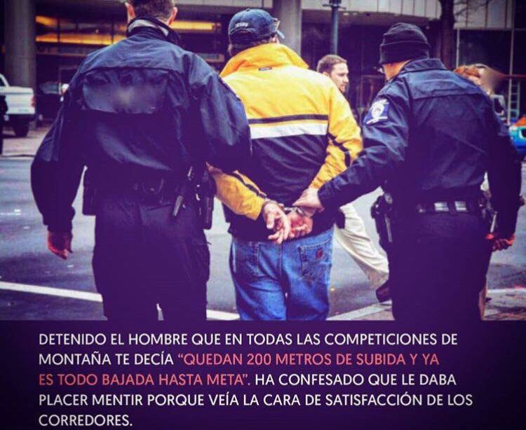 😂200 metros y ya es todo bajada hasta meta😂