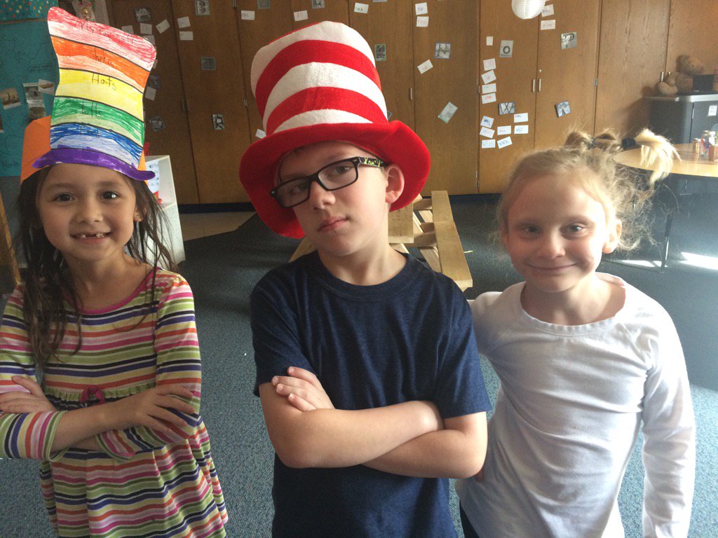 Renner1Jessie's tweet photo. Epic day!  #DrSeussDay  @FEShseIN https://t.co/YduACFUZVb