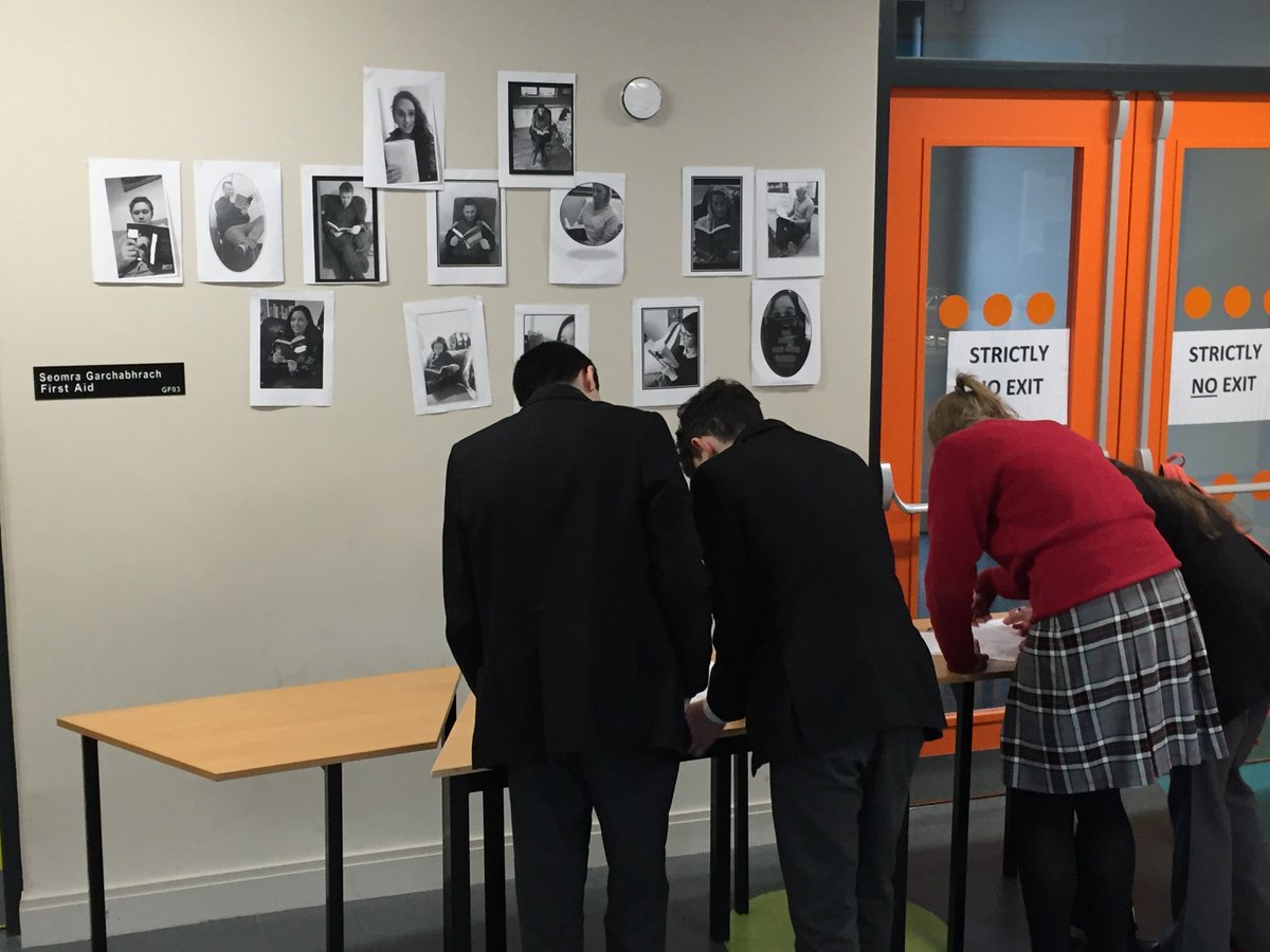 ClaregalwayColl's tweet photo. Match the teacher with their favourite book #worldbookday #reading https://t.co/L8WnsLXONw