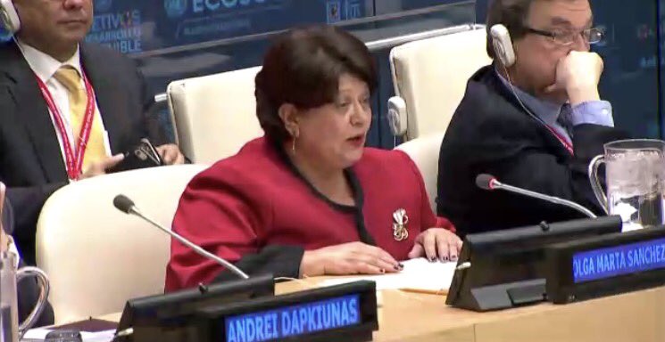 gpolicywatch's tweet photo. For Middle-Income Countries (MICs), multidimensional measurement of poverty &amp; development is vital. GDP-Unfair. At ECOSOC OAD #2030Agenda https://t.co/xBYiKDtzgk