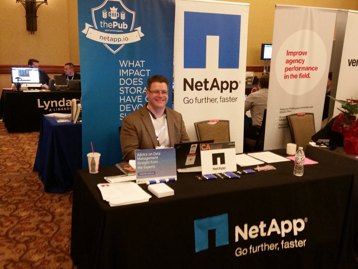 bnickers's tweet photo. Having a very successful event at CA Public Sector CIO Academy in Sacramento. #NetAppGov #govtechlive # Solidfire https://t.co/jo8XXfgHao