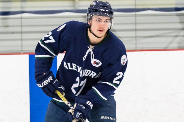 NA3HL's tweet photo. #NA3HL Commitment Alert: @AlexBlizzard forward Riley Meyer to play NCAA Division III hockey for @HUPipers https://t.co/5dsAZLhGA6 https://t.co/3sTSPP9Tyv
