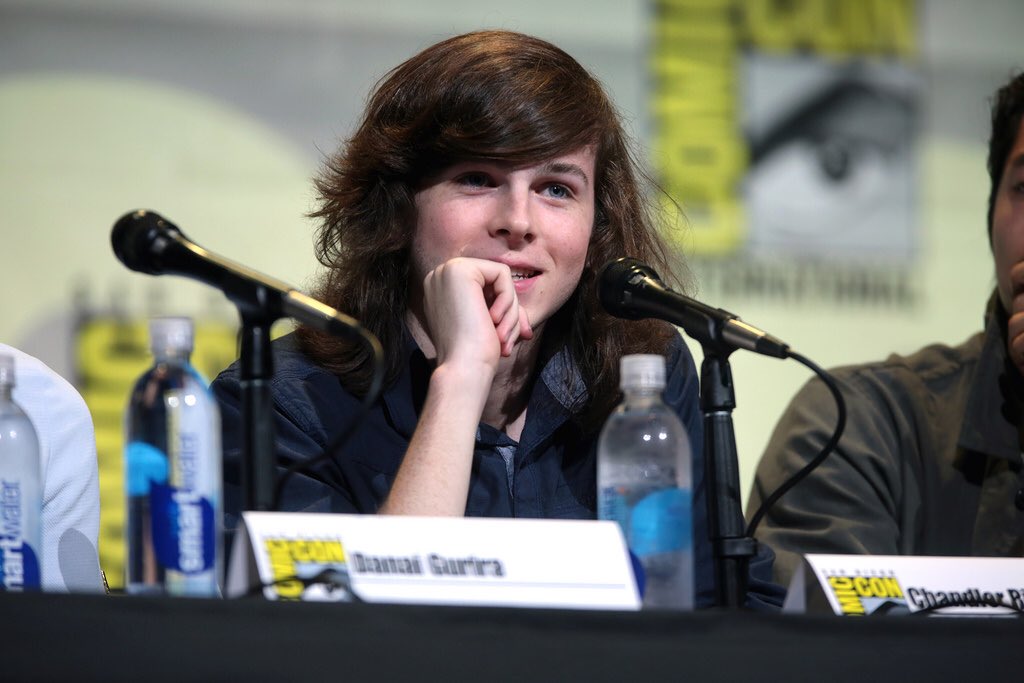Chandler Riggs has been nominated for the Best Performance by A Younger Actor #SaturnAward for his role as Carl Grimes on #TheWalkingDead!